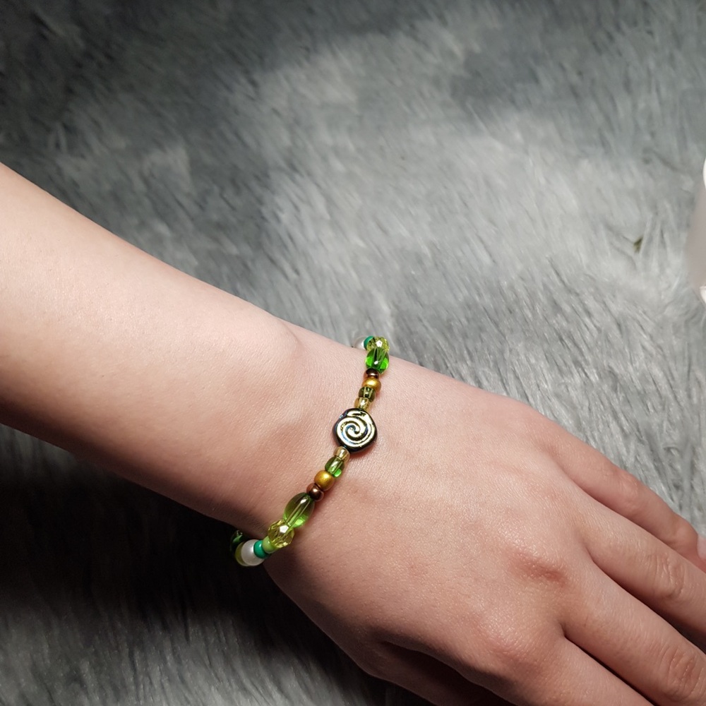 Handmade bracelet original beaded design